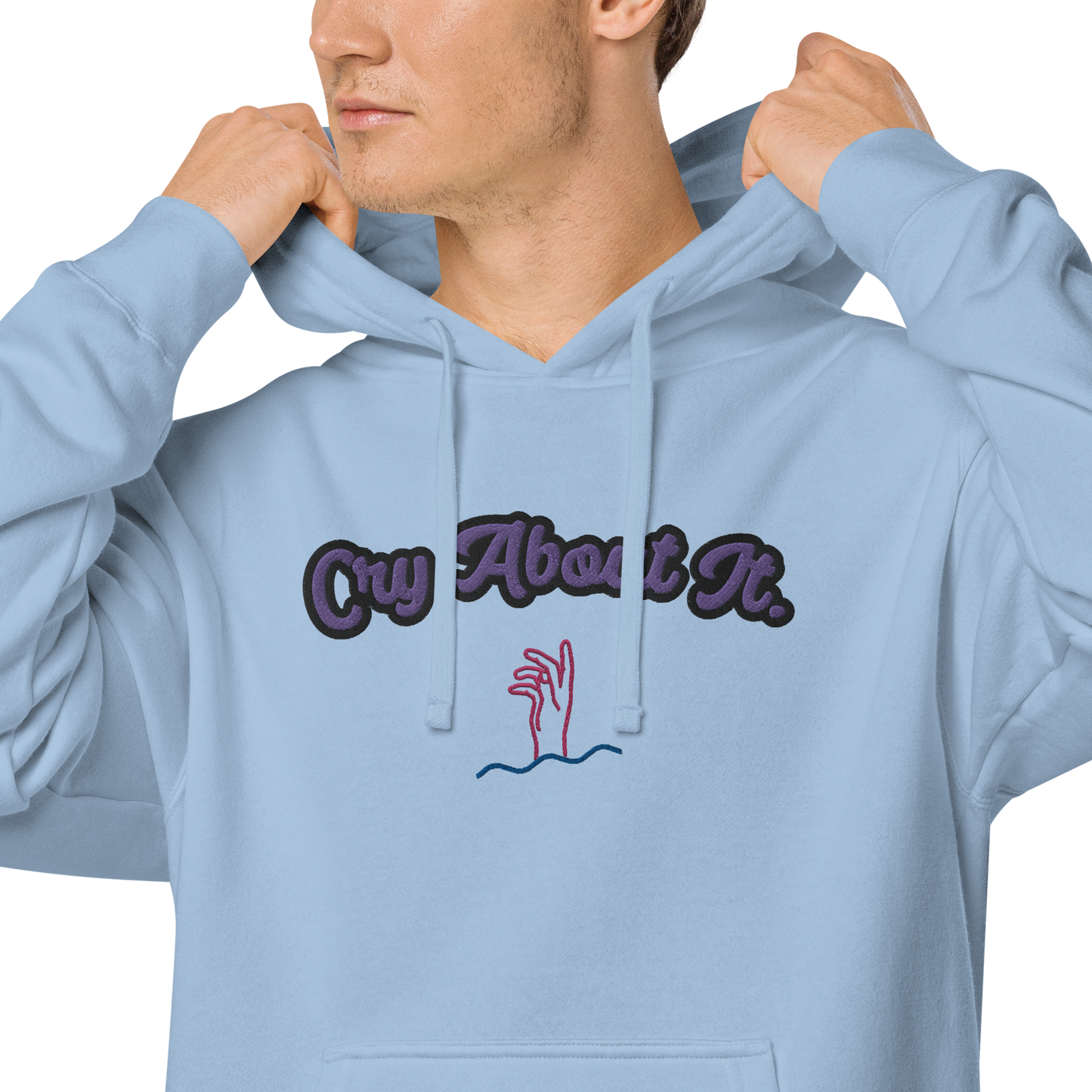 Cry About It. Unisex Hoodie